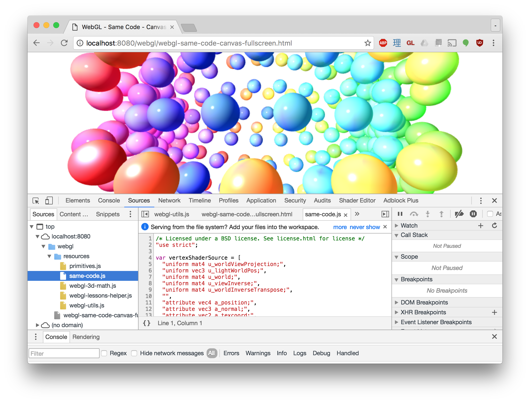 webgl for mac chrome