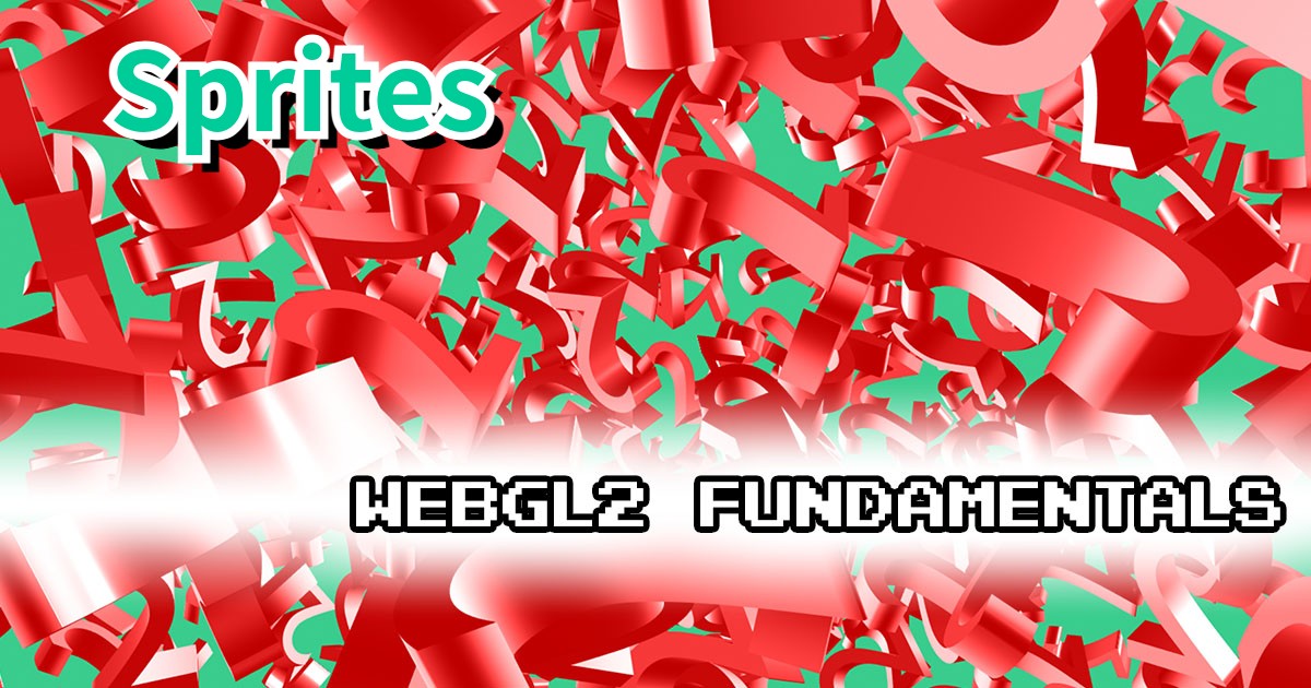Webgl2 Sprites